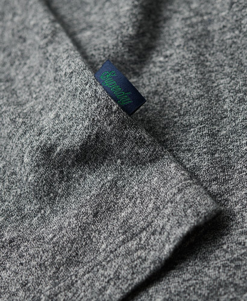 koszulka z bawełny organicznej essential logo w kolorze karst black mega grit