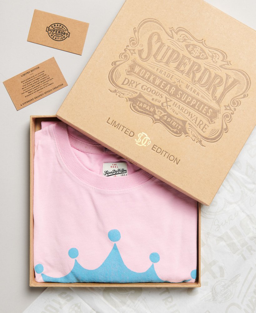 limitowana edycja klasycznego t-shirtu vintage 04 rework w kolorze imperial pink