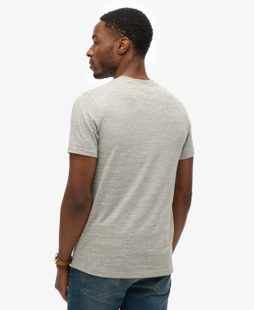 koszulka z logo vintage w kolorze athletic grey marl