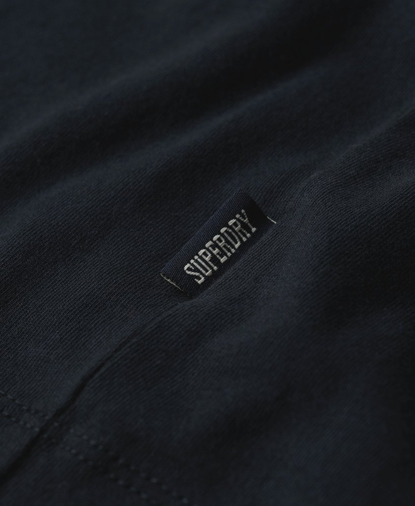 koszulka z organicznej bawełny essential z logo w kolorze eclipse navy
