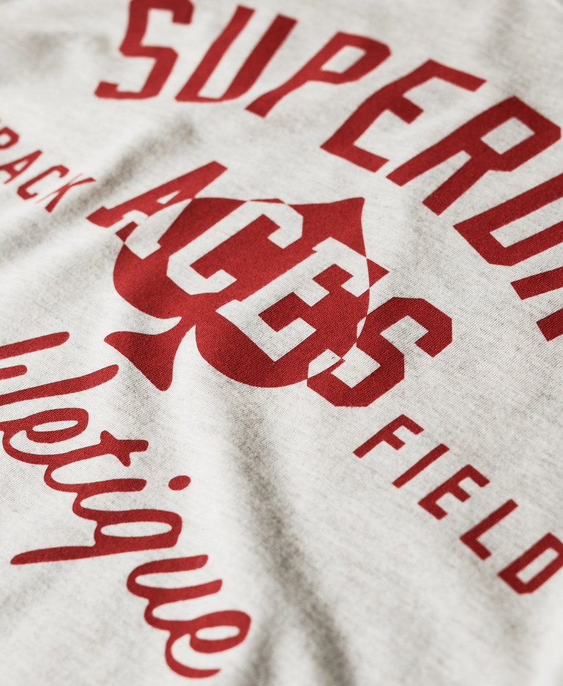 koszulka athletic college graphic w kolorze birut grey marl