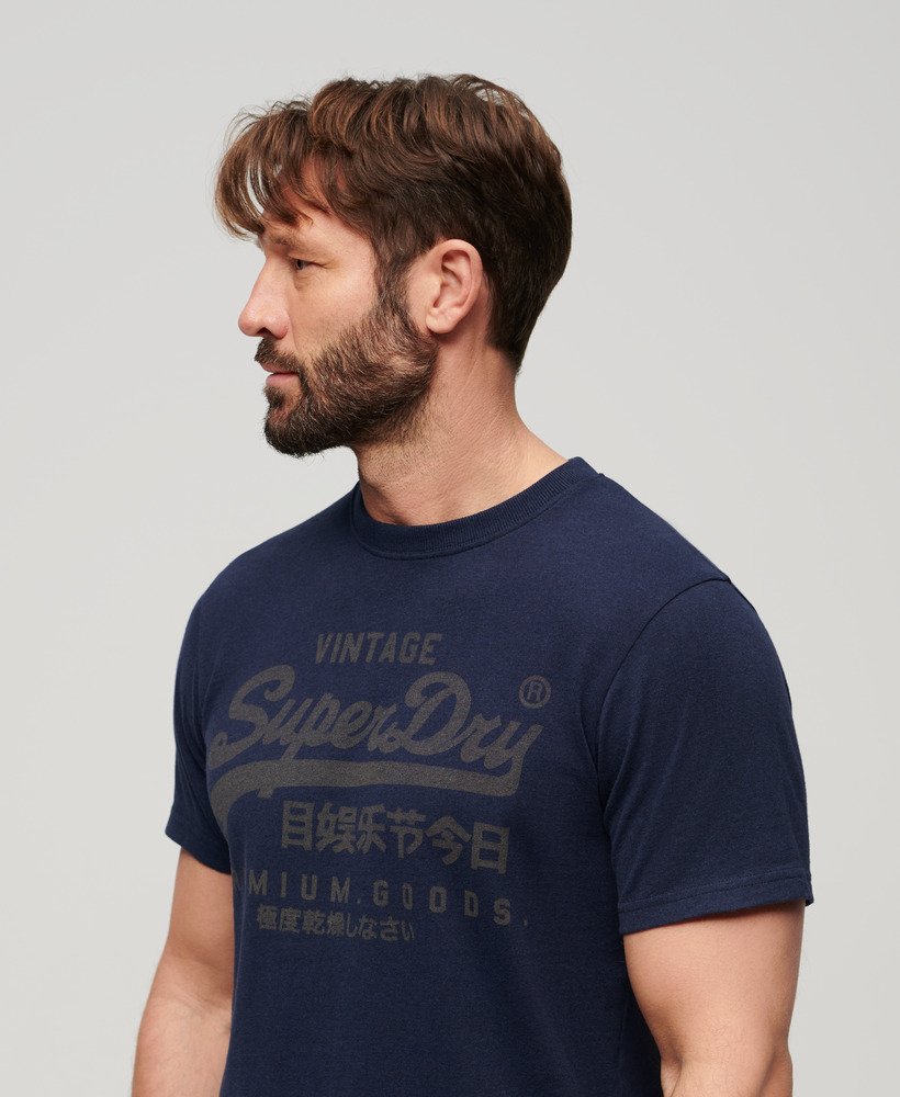 koszulka classic heritage w kolorze navy marl