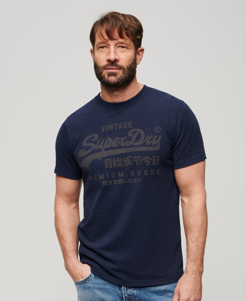 koszulka classic heritage w kolorze navy marl