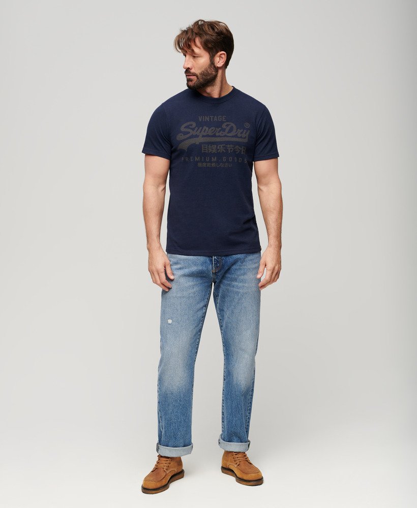 koszulka classic heritage w kolorze navy marl