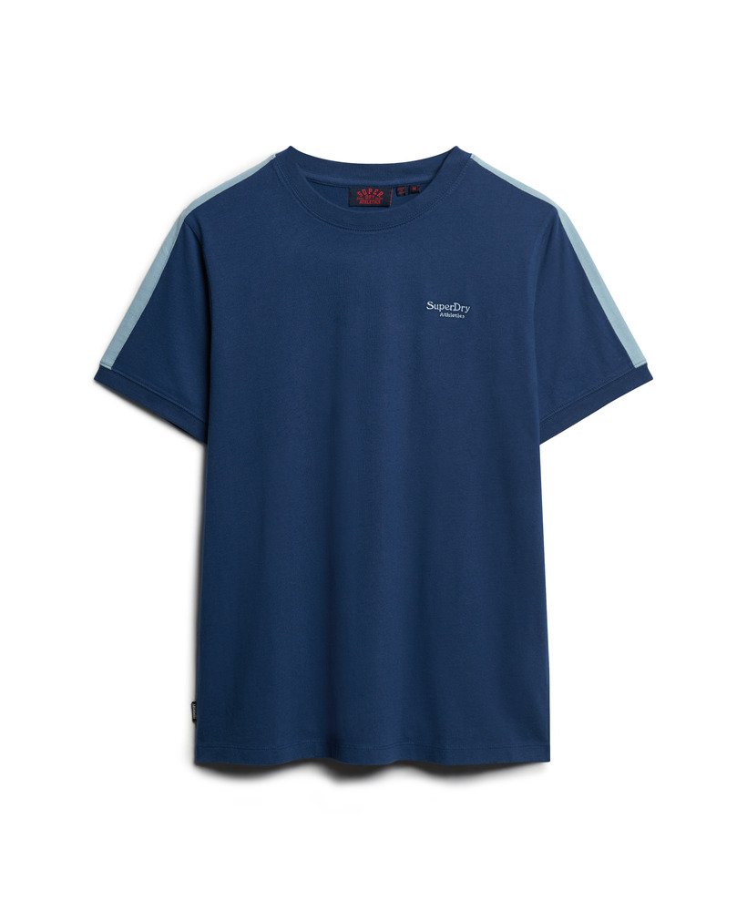 koszulka essential logo retro w kolorze pilot mid bluechina blue