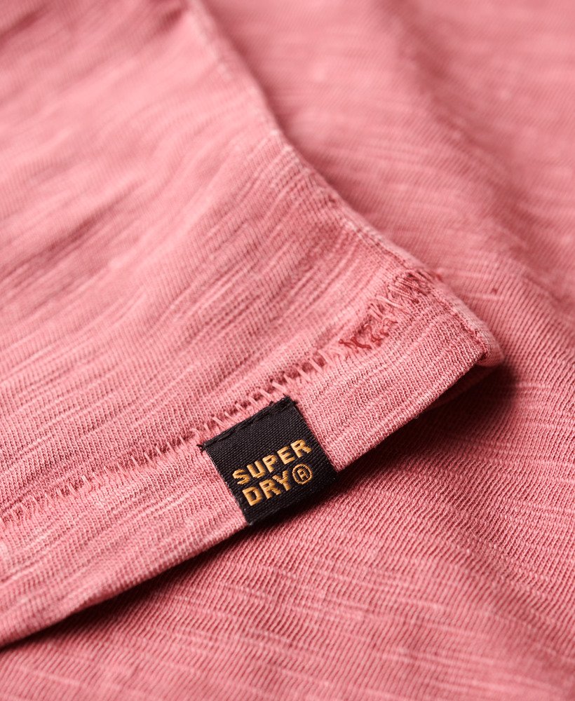 koszulka z krótkim rękawem i okrągłym dekoltem w kolorze mesa rose pink