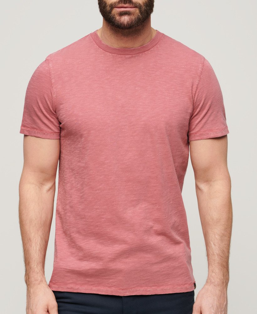 koszulka z krótkim rękawem i okrągłym dekoltem w kolorze mesa rose pink