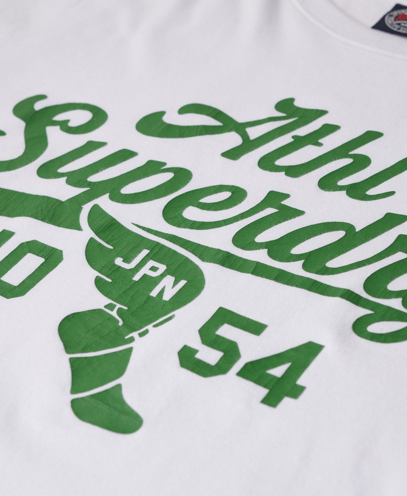koszulka sportowa z grafiką do lekkoatletyki w kolorze optic