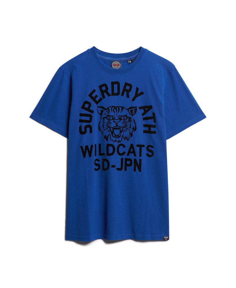 koszulka sportowa z grafiką do lekkoatletyki w kolorze regal blue