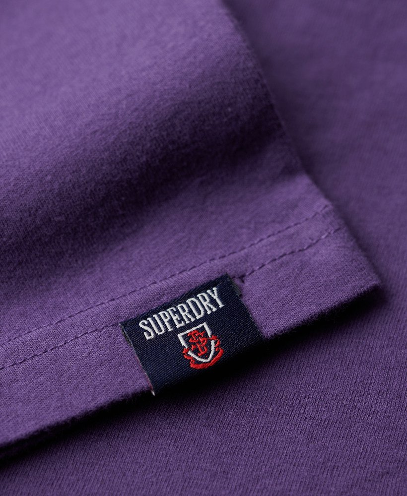 koszulka sportowa z grafiką do lekkoatletyki w kolorze lex purple