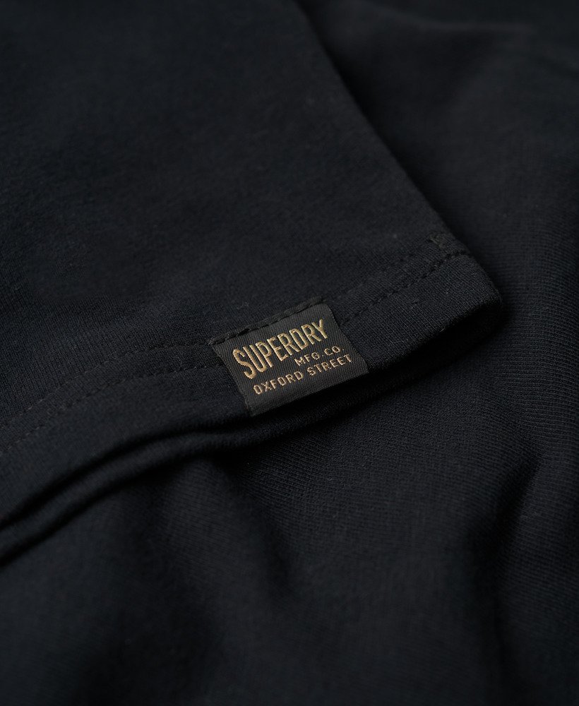 koszulka vintage logo duo w kolorze jet black