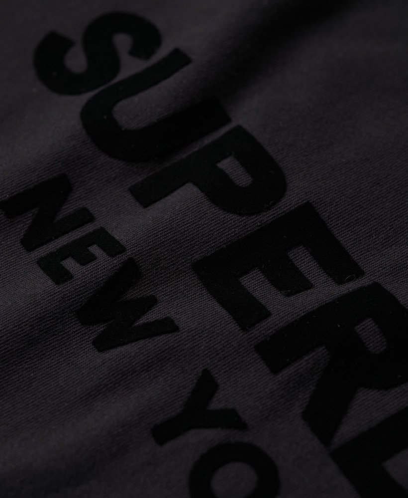 luźny t-shirt sportowy luxury sport w kolorze czarnymczarnym