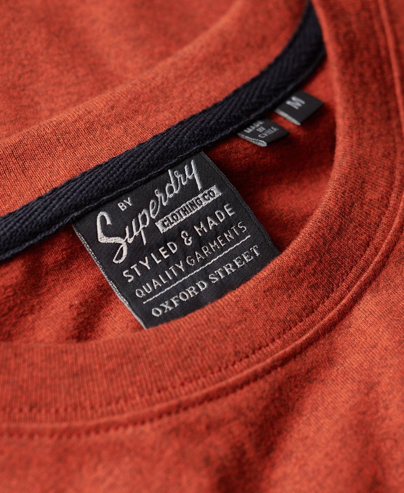 koszulka core logo classic washed w kolorze arizona orange grit