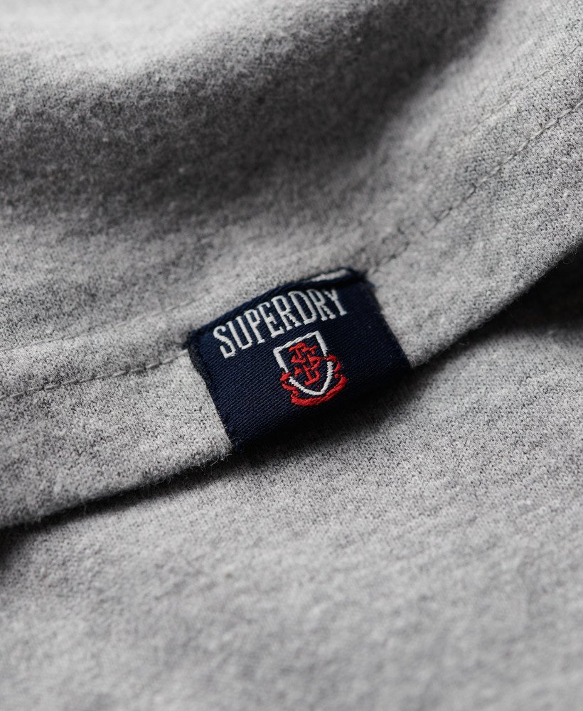 koszulka z grafiką osaka 6 w kolorze popielato-szarym melanżowym