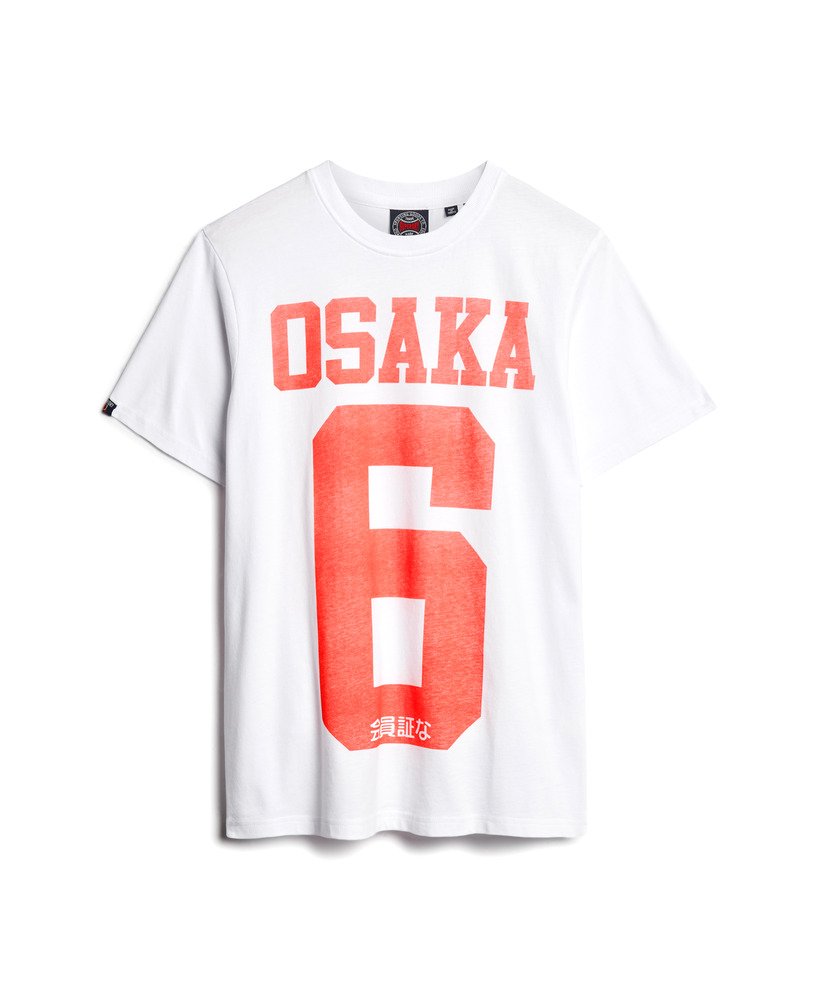 koszulka z grafiką osaka w kolorze optic