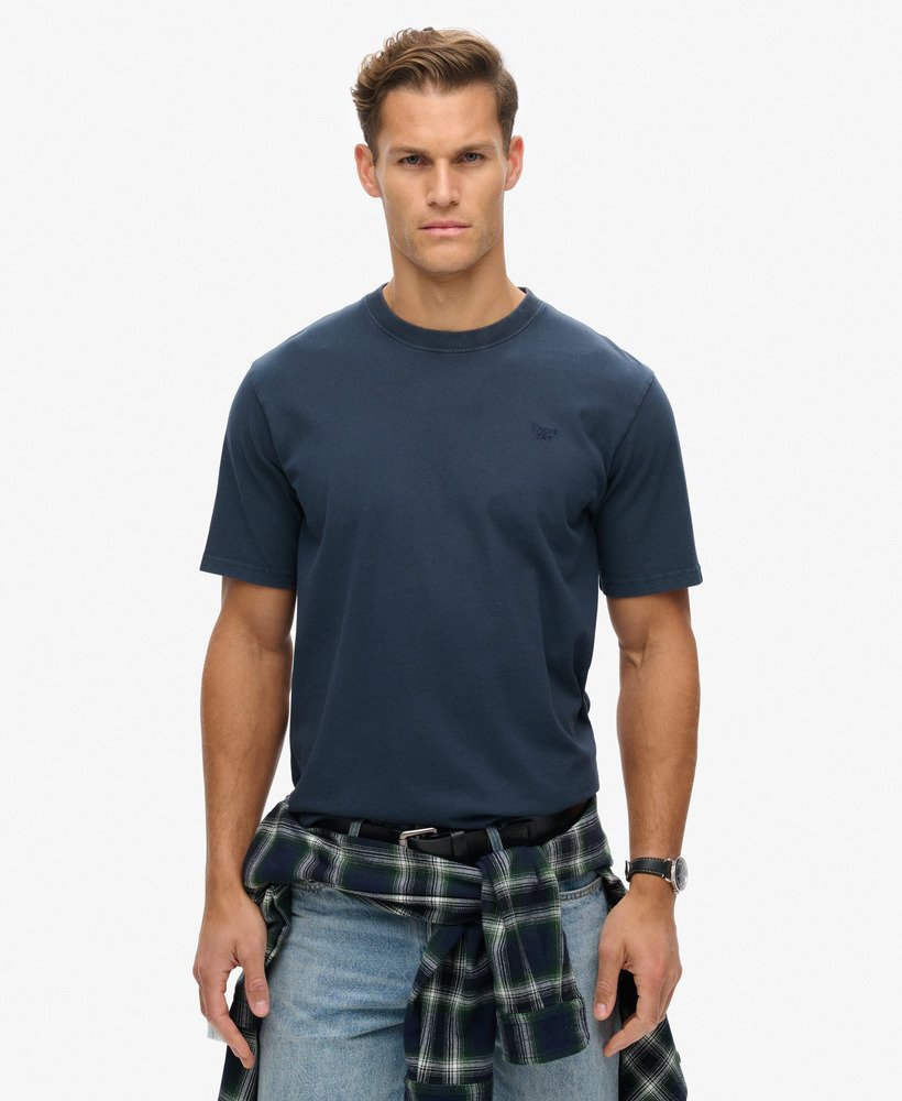 koszulka vintage washed w kolorze eclipse navy