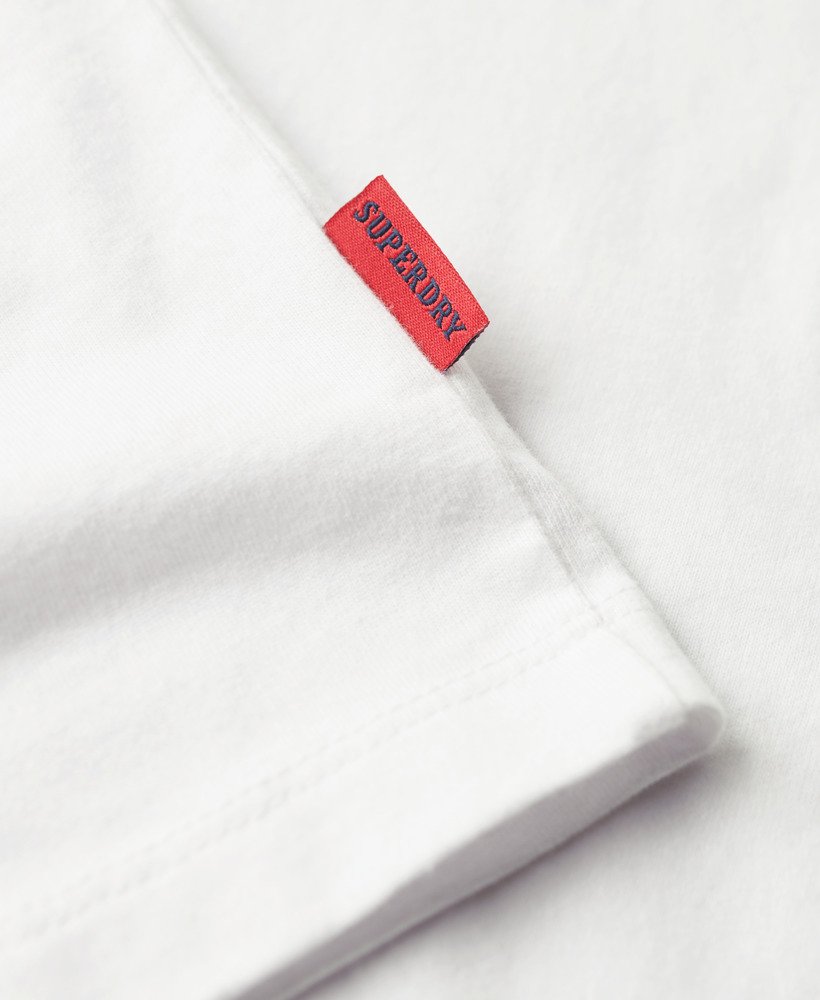 koszulka z organicznej bawełny z logo essential w kolorze opticoptic
