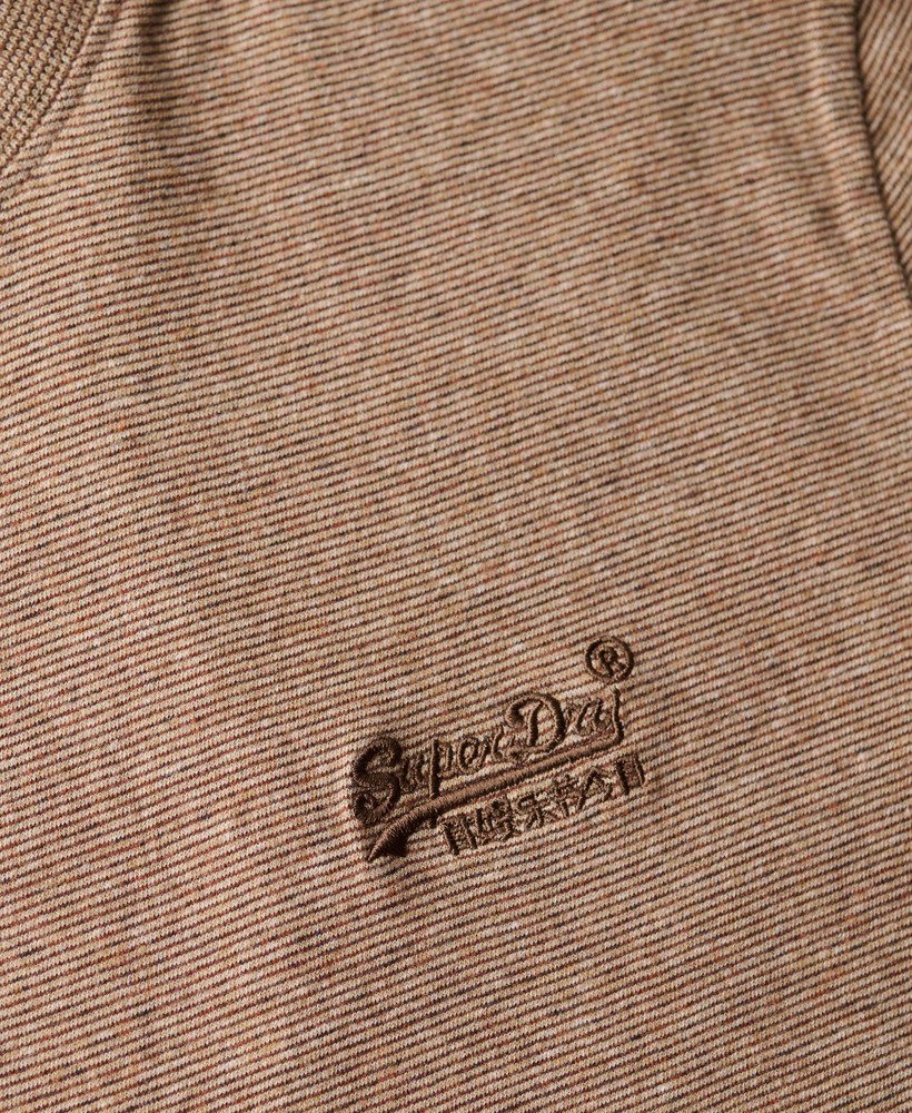 koszulka z organicznej bawełny essential z logo w kolorze desert sand feeder