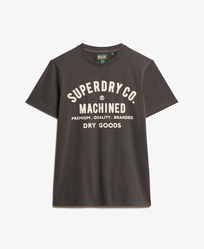 koszulka robocza machined goods w kolorze vintage black