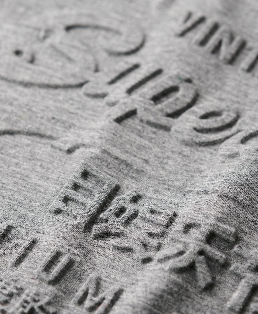 koszulka z wytłoczoną grafiką w kolorze surplus jetter charcoal grit