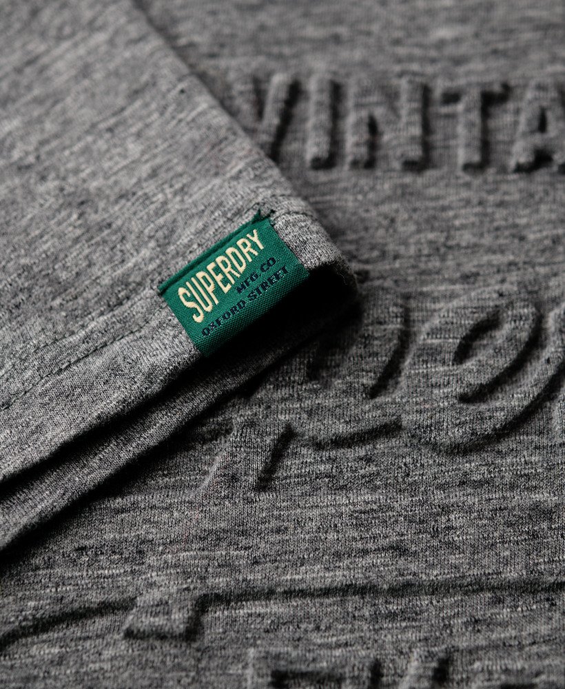 koszulka z wytłoczoną grafiką w kolorze surplus jetter charcoal grit