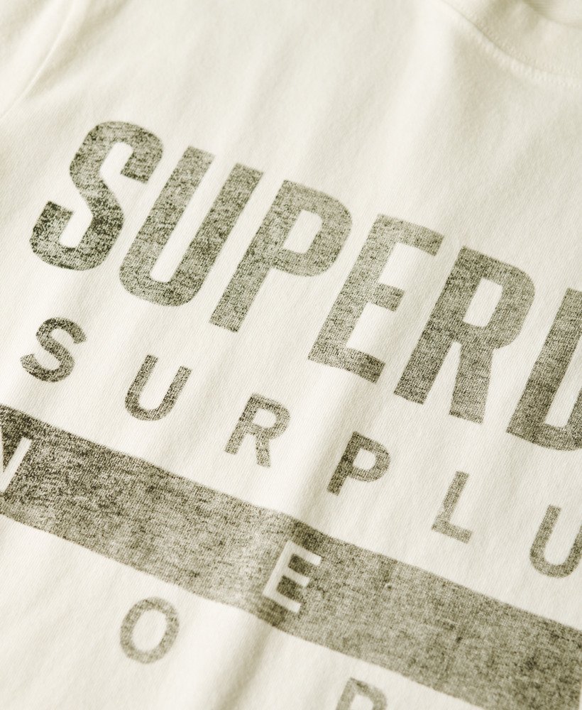 koszulka z grafiką surplus w kolorze off white
