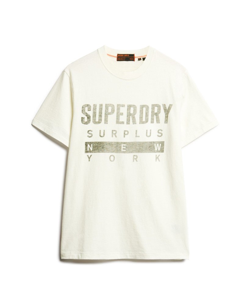 koszulka z grafiką surplus w kolorze off white