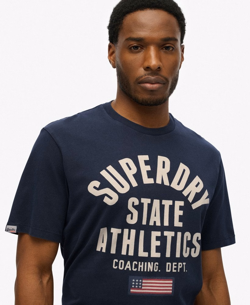 Koszulka z grafiką Vintage Athletic Essential