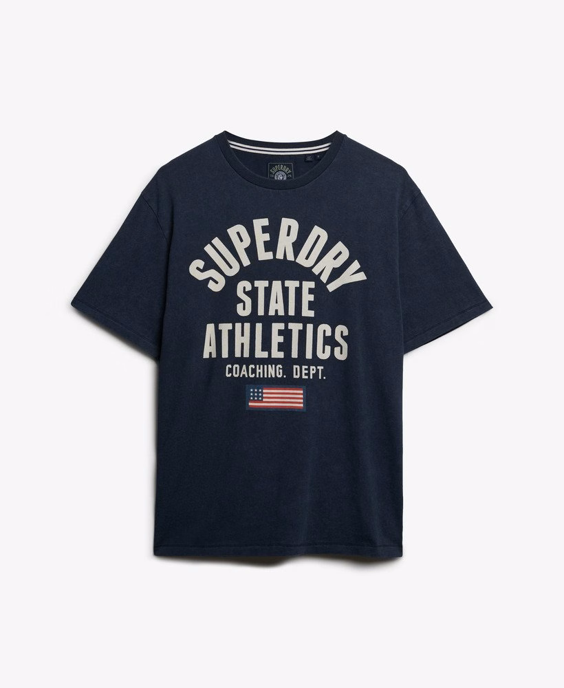 Koszulka z grafiką Vintage Athletic Essential