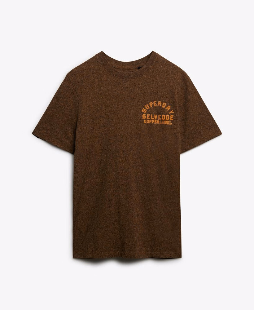 Luźna koszulka z etykietą Copper Label