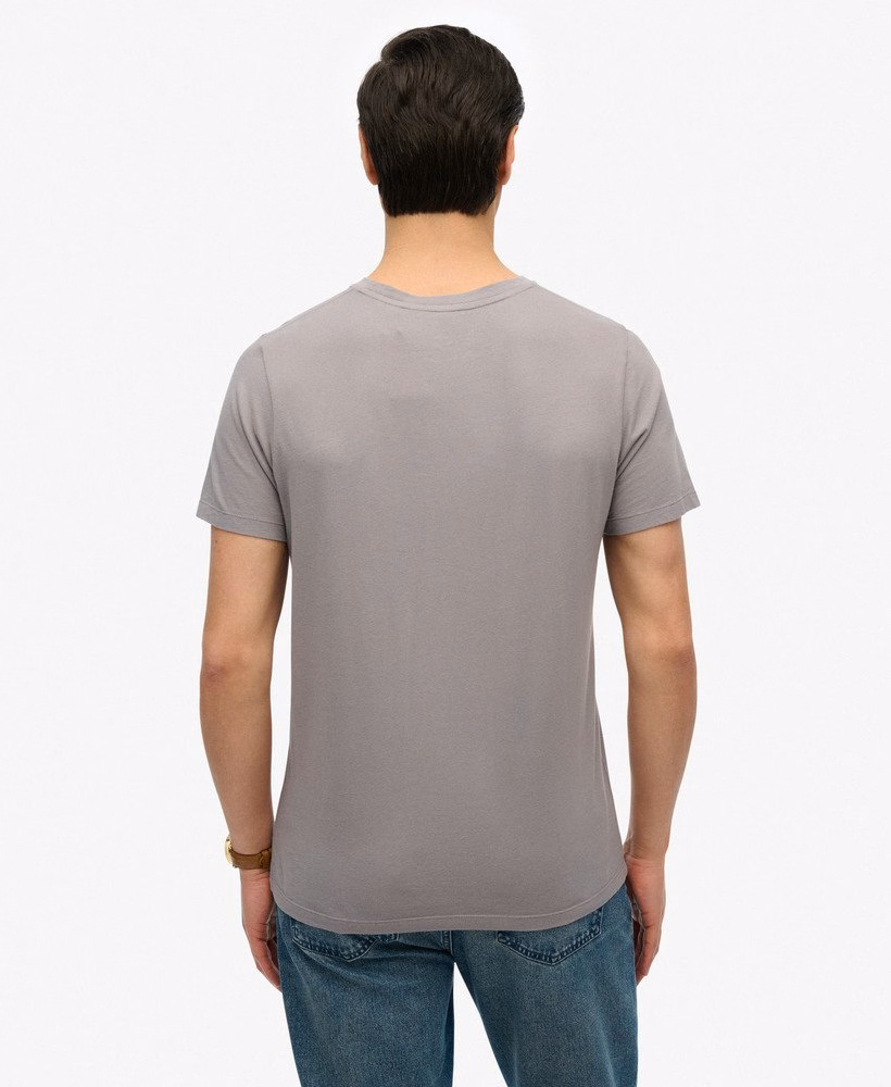 Klasyczny, niezbędny T-shirt z kieszenią