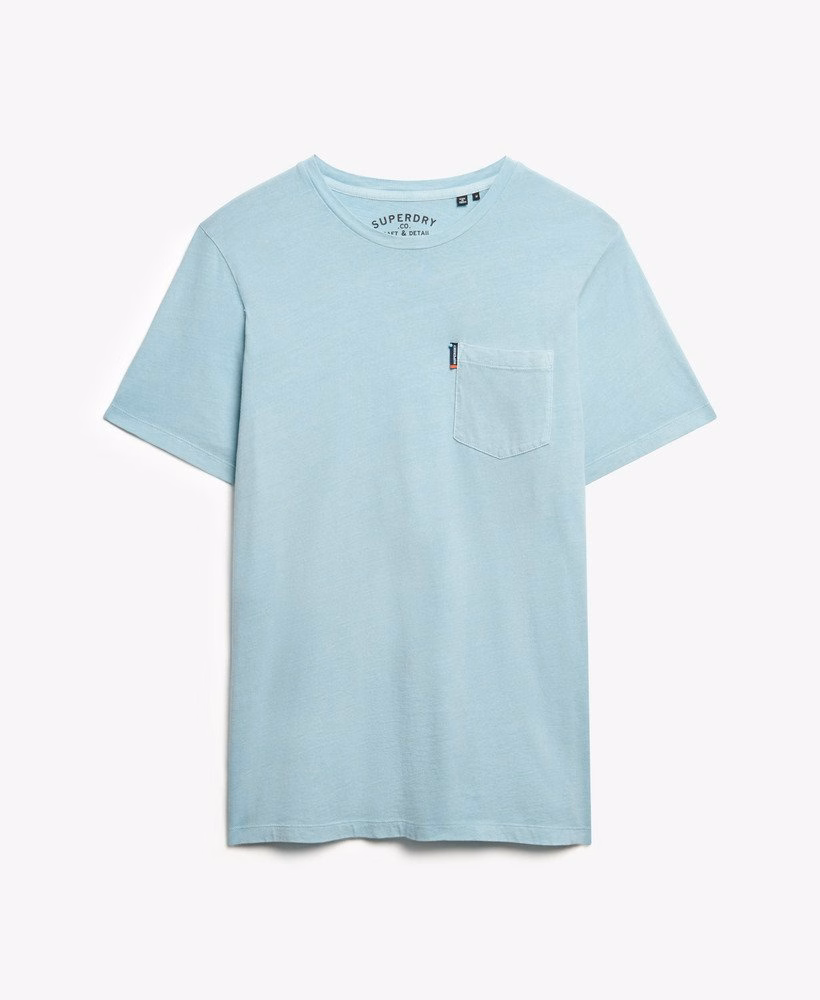Klasyczny, niezbędny T-shirt z kieszenią