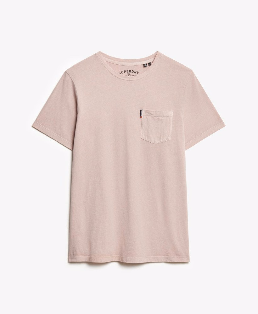 Klasyczny, niezbędny T-shirt z kieszenią