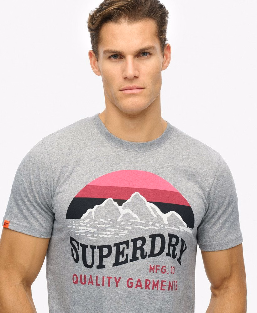 Klasyczny luźny T-shirt „Great Outdoors”