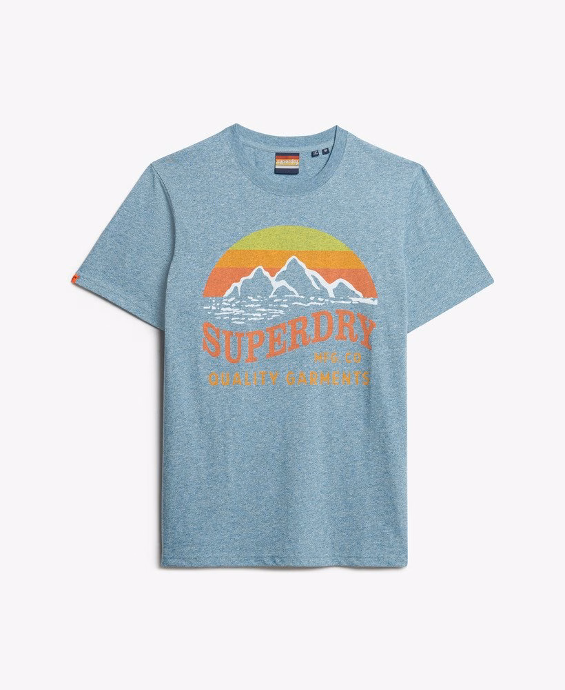 Klasyczny luźny T-shirt „Great Outdoors”
