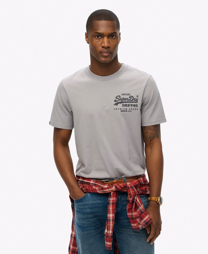 Koszulka z logo Vintage Tokyo w stylu casual