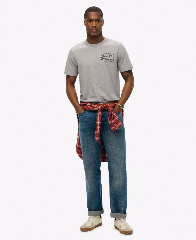 Koszulka z logo Vintage Tokyo w stylu casual