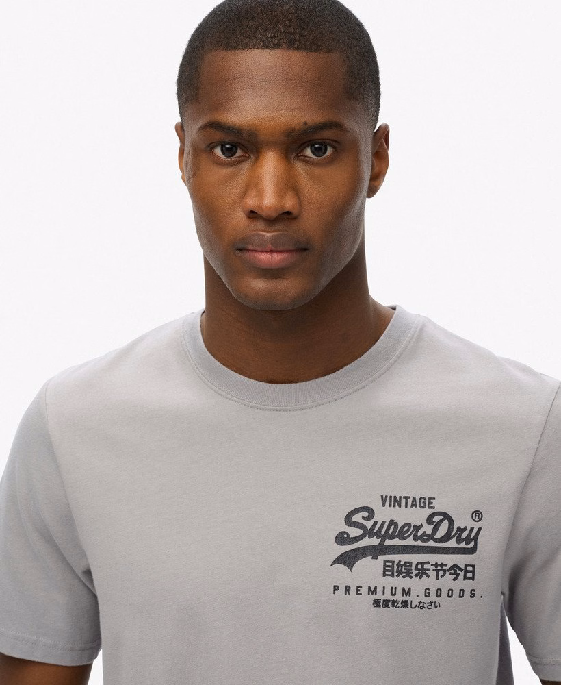 Koszulka z logo Vintage Tokyo w stylu casual