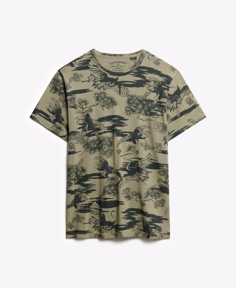 Klasyczny, niezbędny T-shirt z nadrukiem