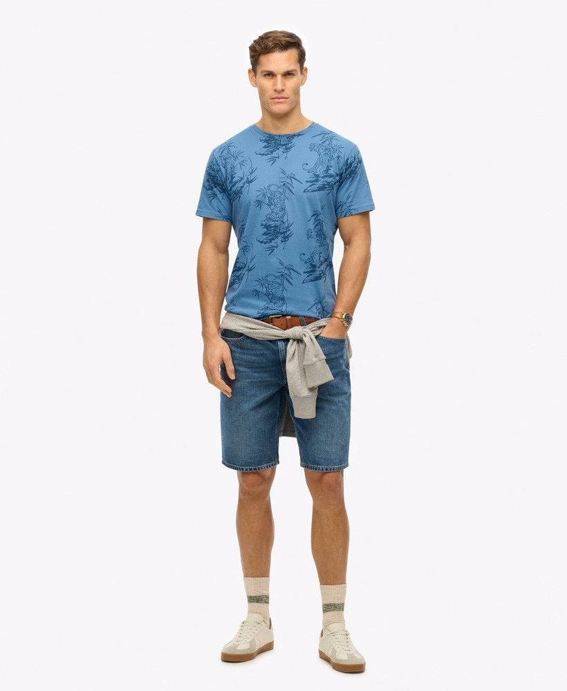 Klasyczny, niezbędny T-shirt z nadrukiem
