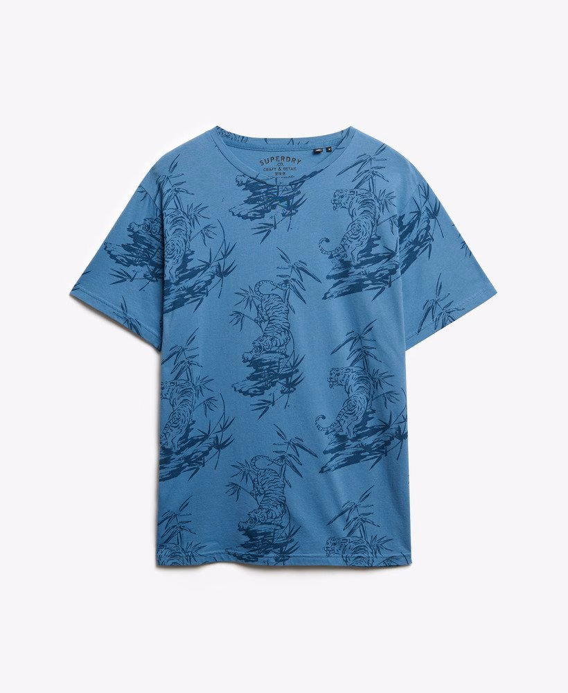 Klasyczny, niezbędny T-shirt z nadrukiem