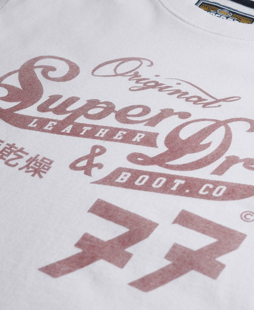 Koszulka Leather & Boot Co Script