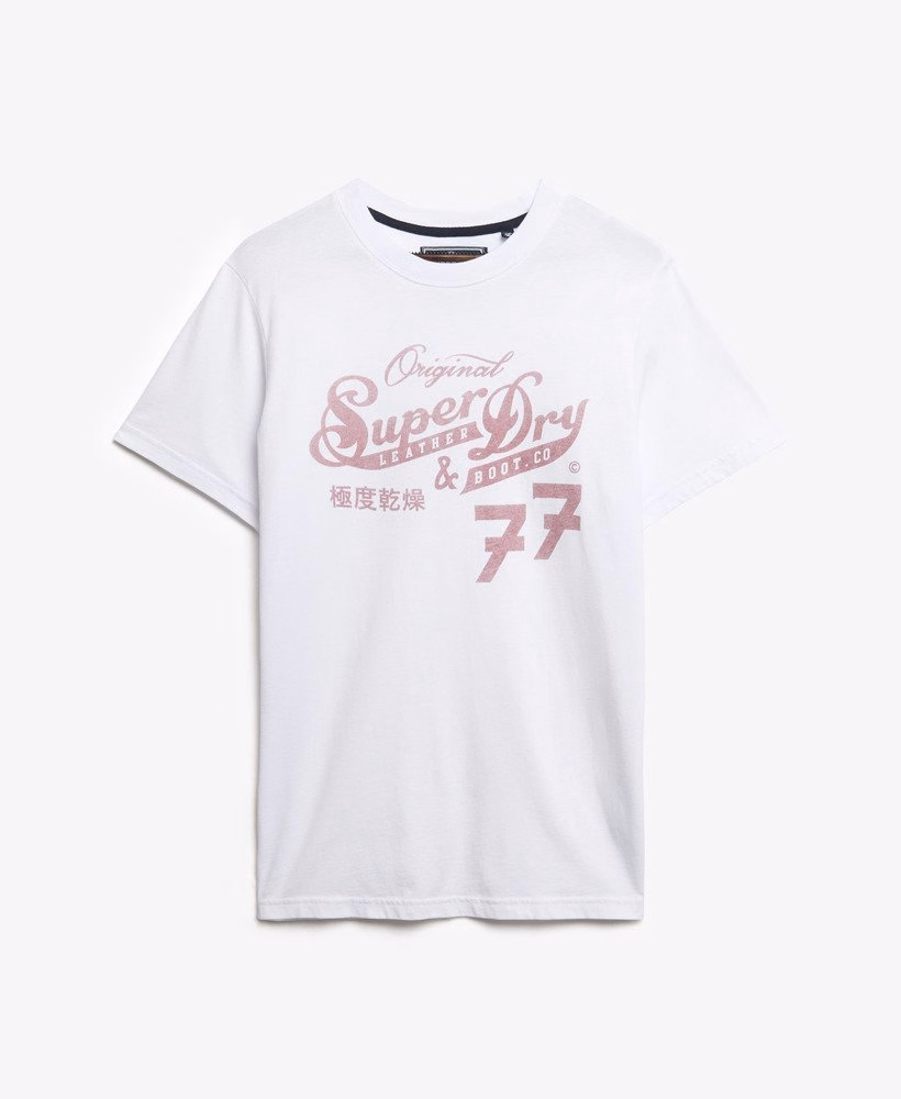 Koszulka Leather & Boot Co Script