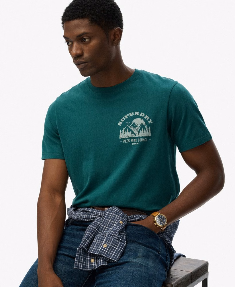 Koszulka Lo-fi Outdoors Chest T-Shirt