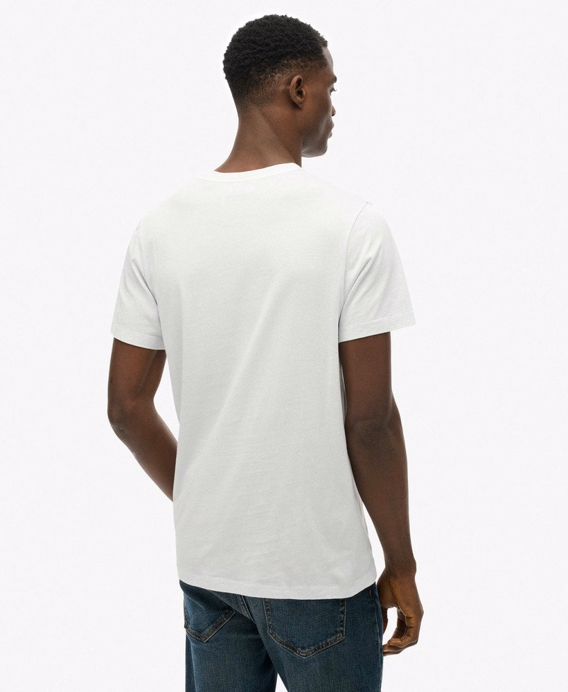 Klasyczny, niezbędny T-shirt z kieszenią