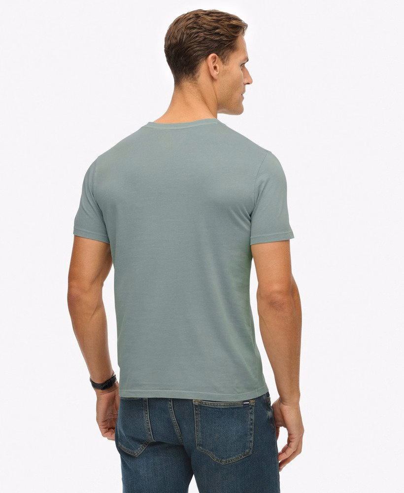 Klasyczny, niezbędny T-shirt z kieszenią