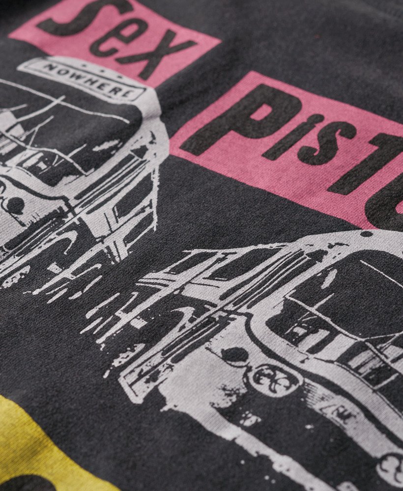 koszulka sex pistols limited edition z krótkim rękawem w kolorze heavy amp black