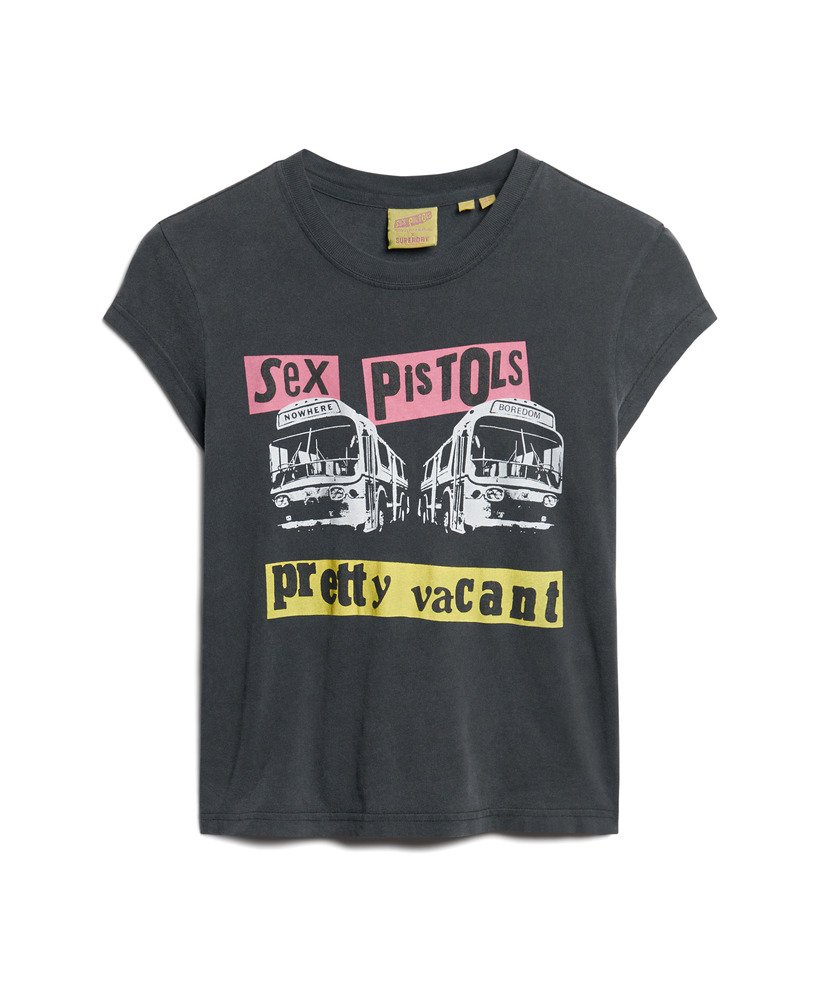 koszulka sex pistols limited edition z krótkim rękawem w kolorze heavy amp black