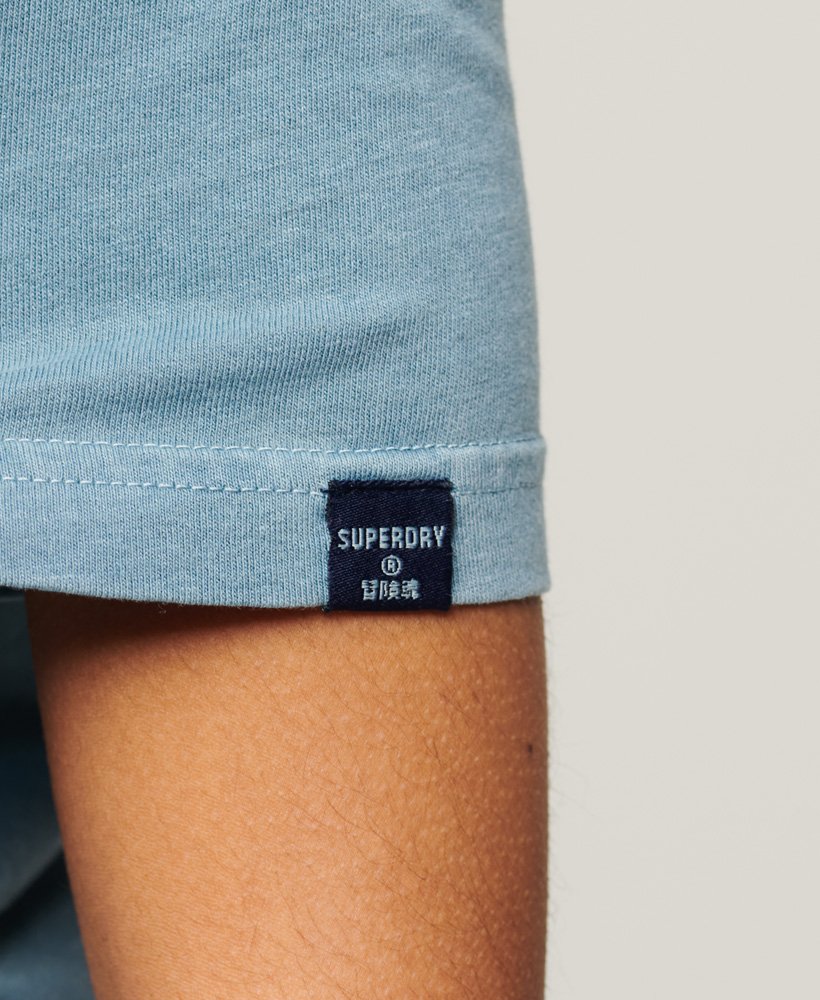 koszulka cooper classic 70s z logo w kolorze heritage blue