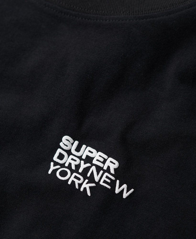koszulka sport luxe z dopasowanym krótkim rękawem i logo w kolorze czarnym